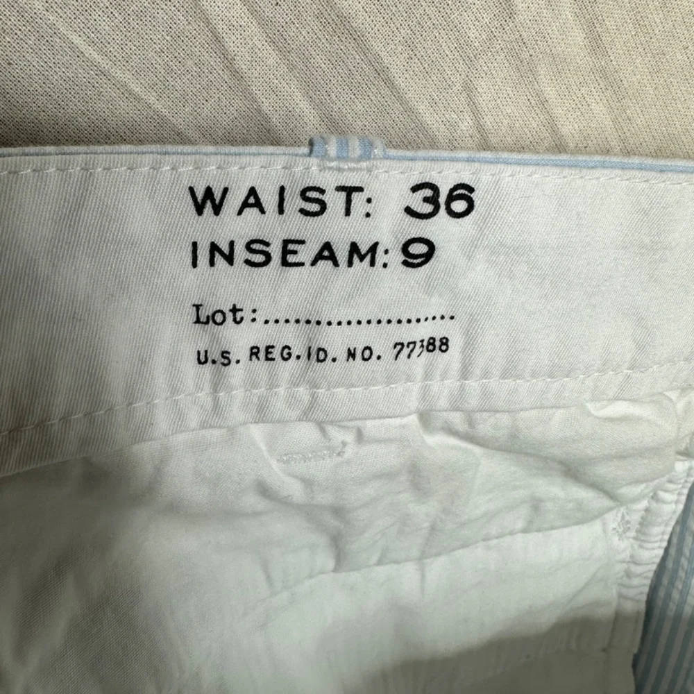 J Crew Men's Blue‎ and White Striped 9